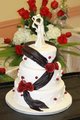 28 Romanitc-Red-Rose-Wedding-Cake