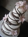 16 White_Chocolate_Brown_Pink_Orchid_wedding_cake