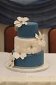 36 Blue-White-Poppy-Wedding-Cake